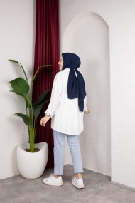 Leyla Kot Pantolon - Mavi