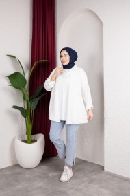 Leyla Kot Pantolon - Mavi