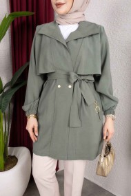 Naz Tesettür Kap - Yeşil