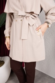 Naz Tesettür Kap - Bej