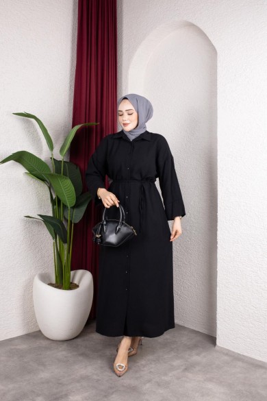 Dilek Tesettür Cap - Siyah