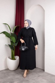 Dilek Tesettür Cap - Siyah