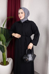 Dilek Tesettür Cap - Siyah