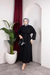 Dilek Tesettür Cap - Siyah