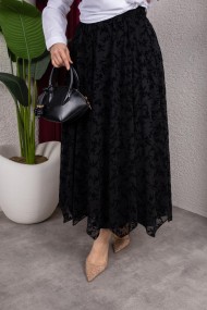 Dantel Etek - Siyah