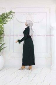 Zerrin Tesettür Abiye - Kırmızı