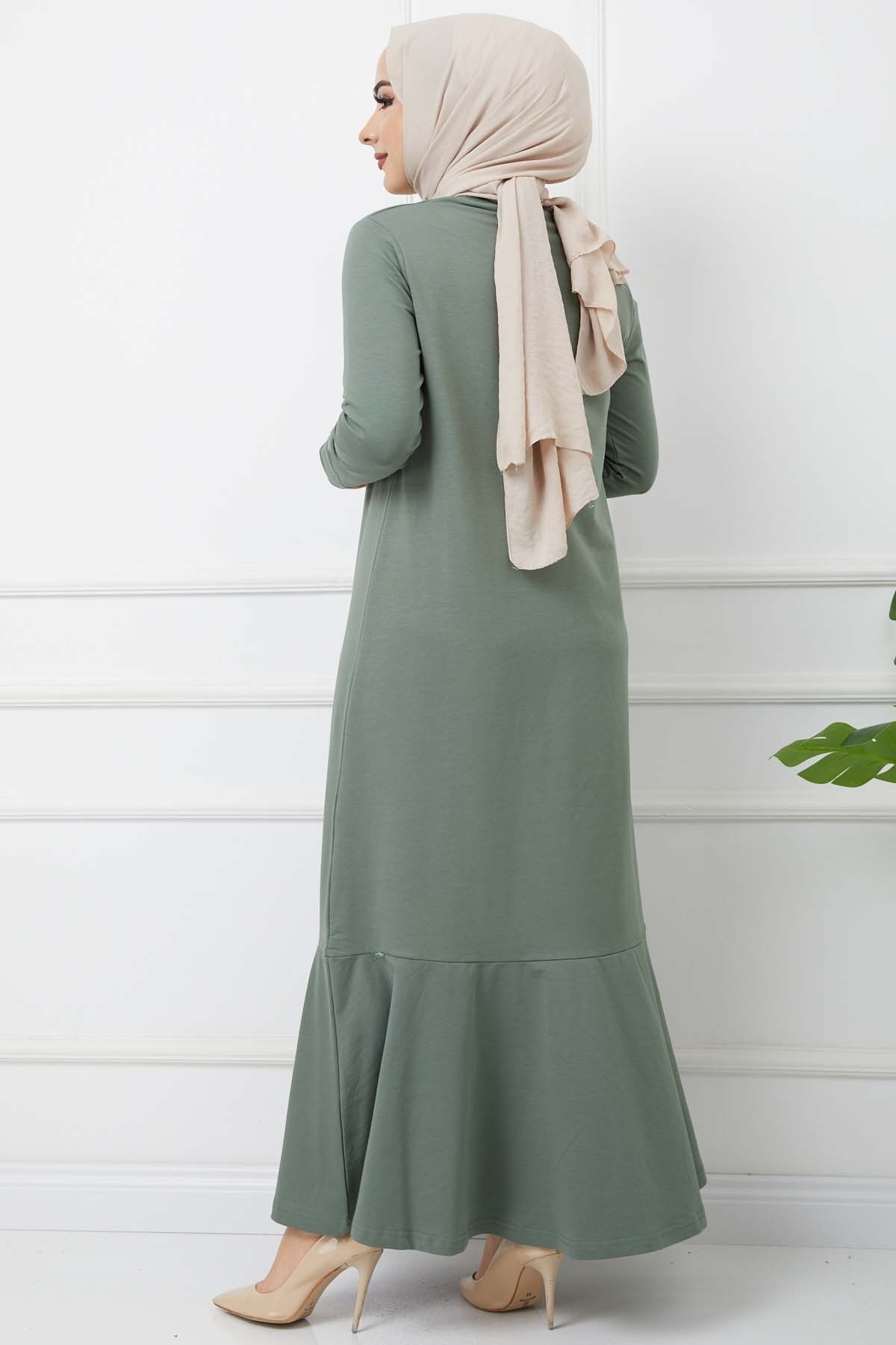 Salaş Elbise - Yeşil