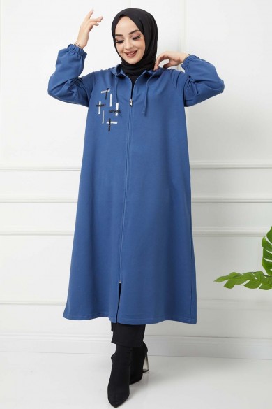 İkiiplik Kap - İndigo