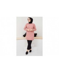 Düz Sade Sweat - Gül Kurusu