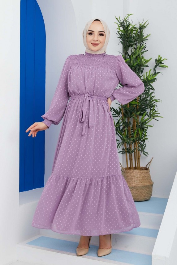 PonPon Elbise - Lila