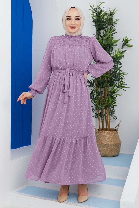 PonPon Elbise - Lila