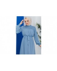 PonPon Elbise - Mavi