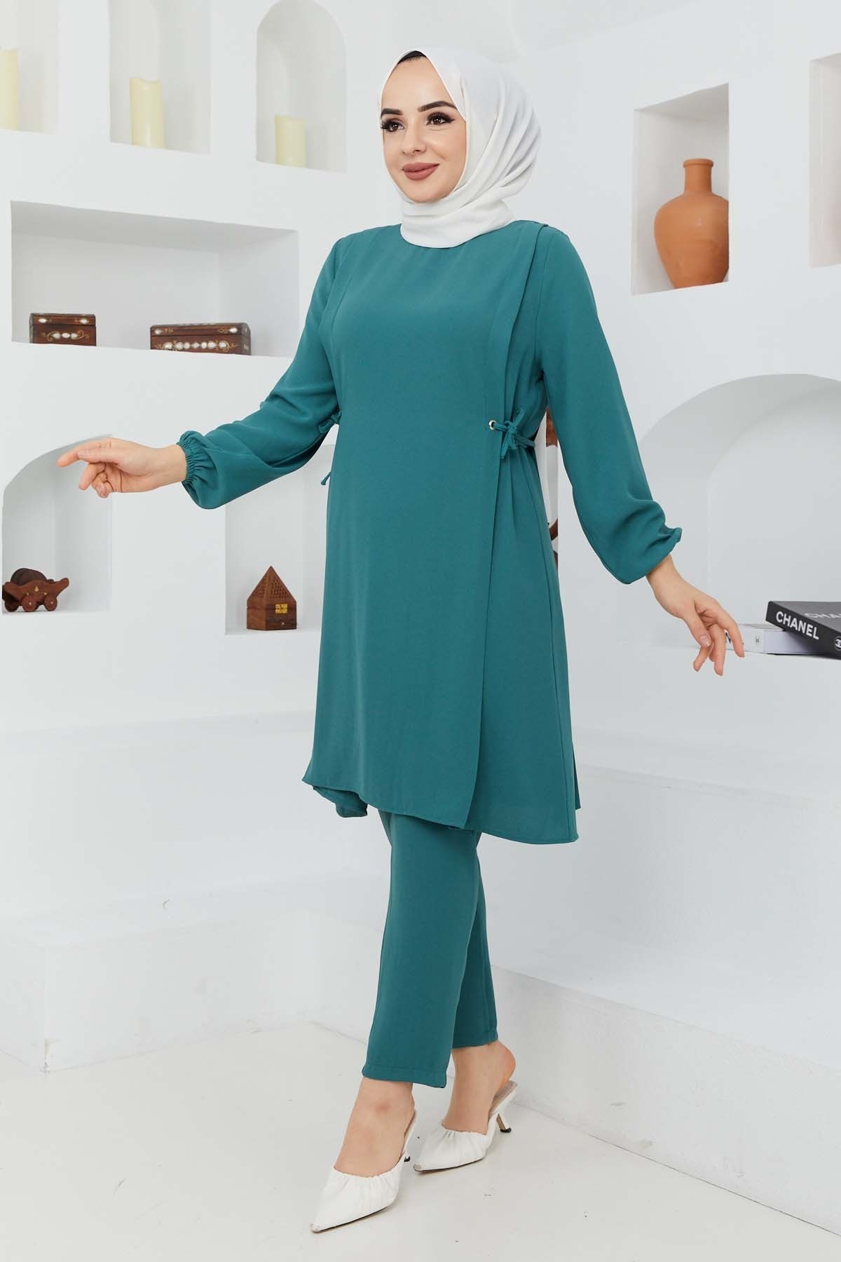 Bağlamalı Takım - Yeşil