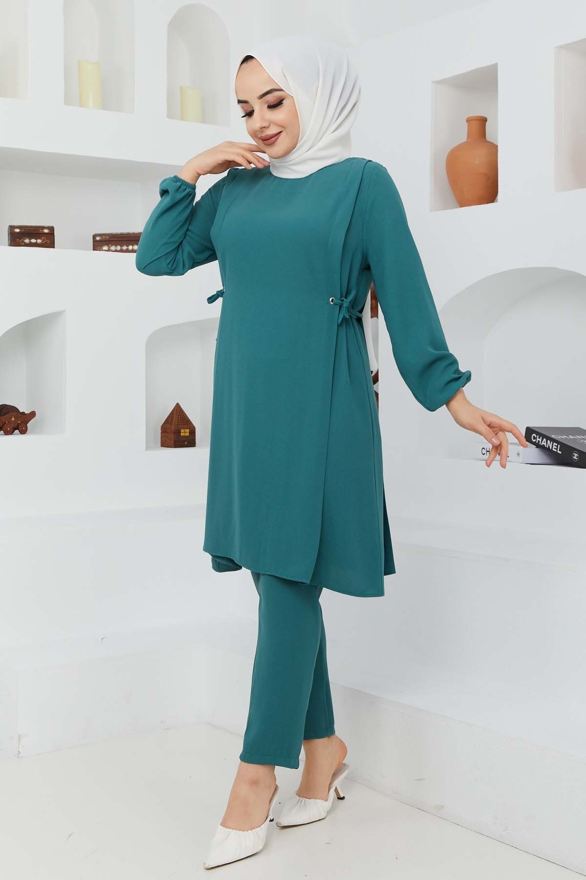 Bağlamalı Takım - Yeşil