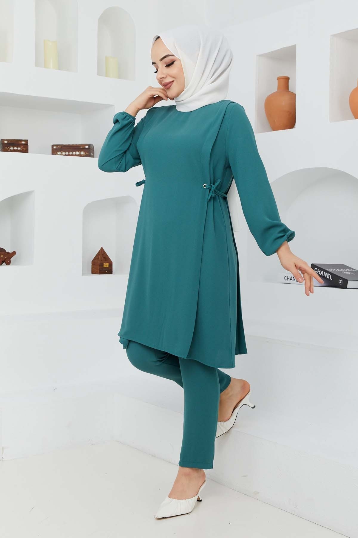 Bağlamalı Takım - Yeşil