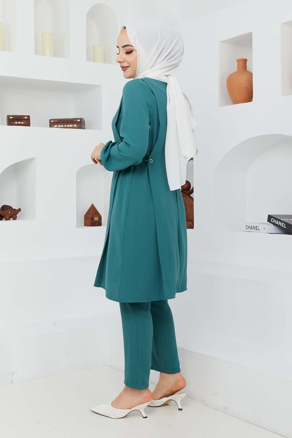 Bağlamalı Takım - Yeşil