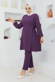 Bağlamalı Takım - Mürdüm