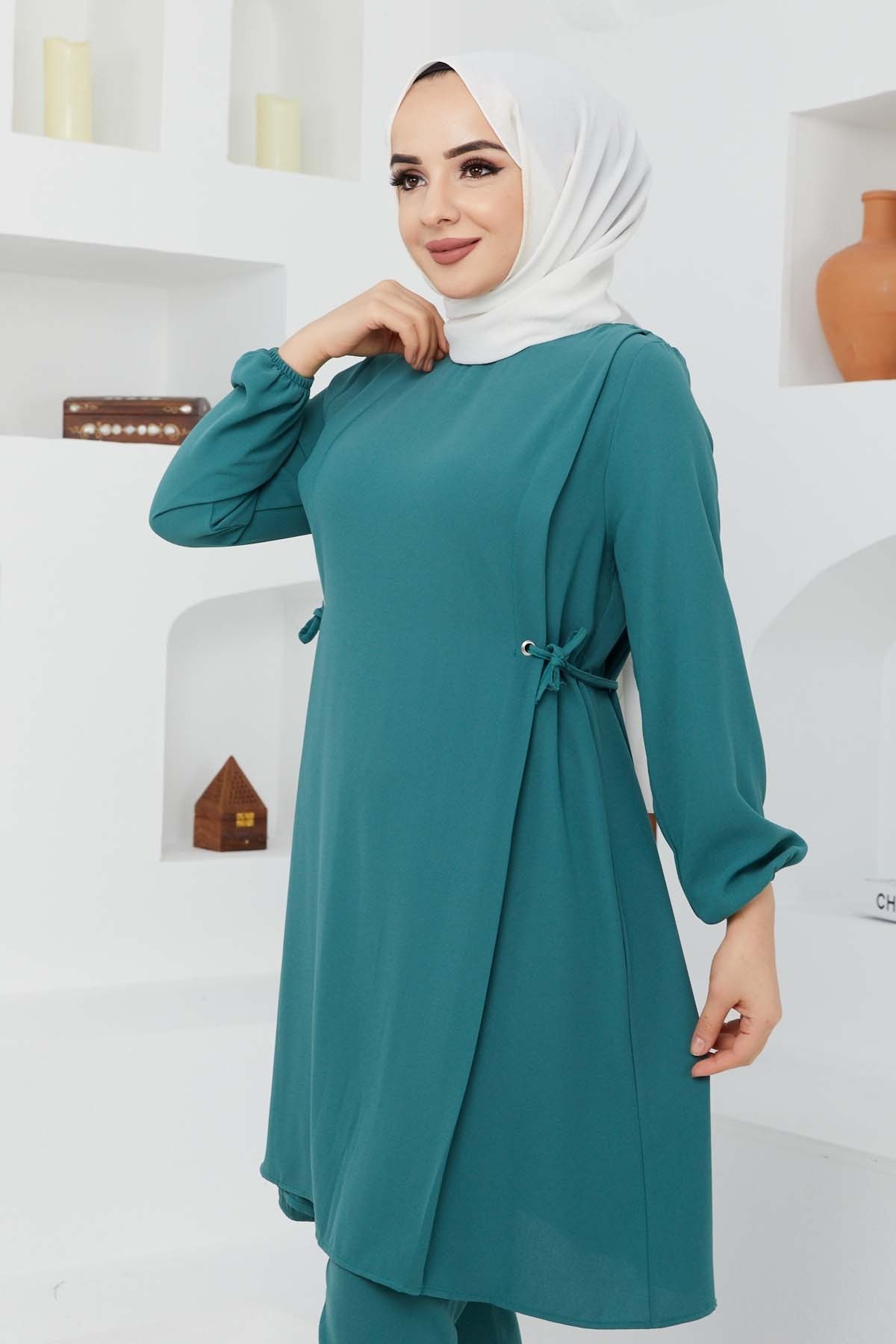 Bağlamalı Takım - Yeşil