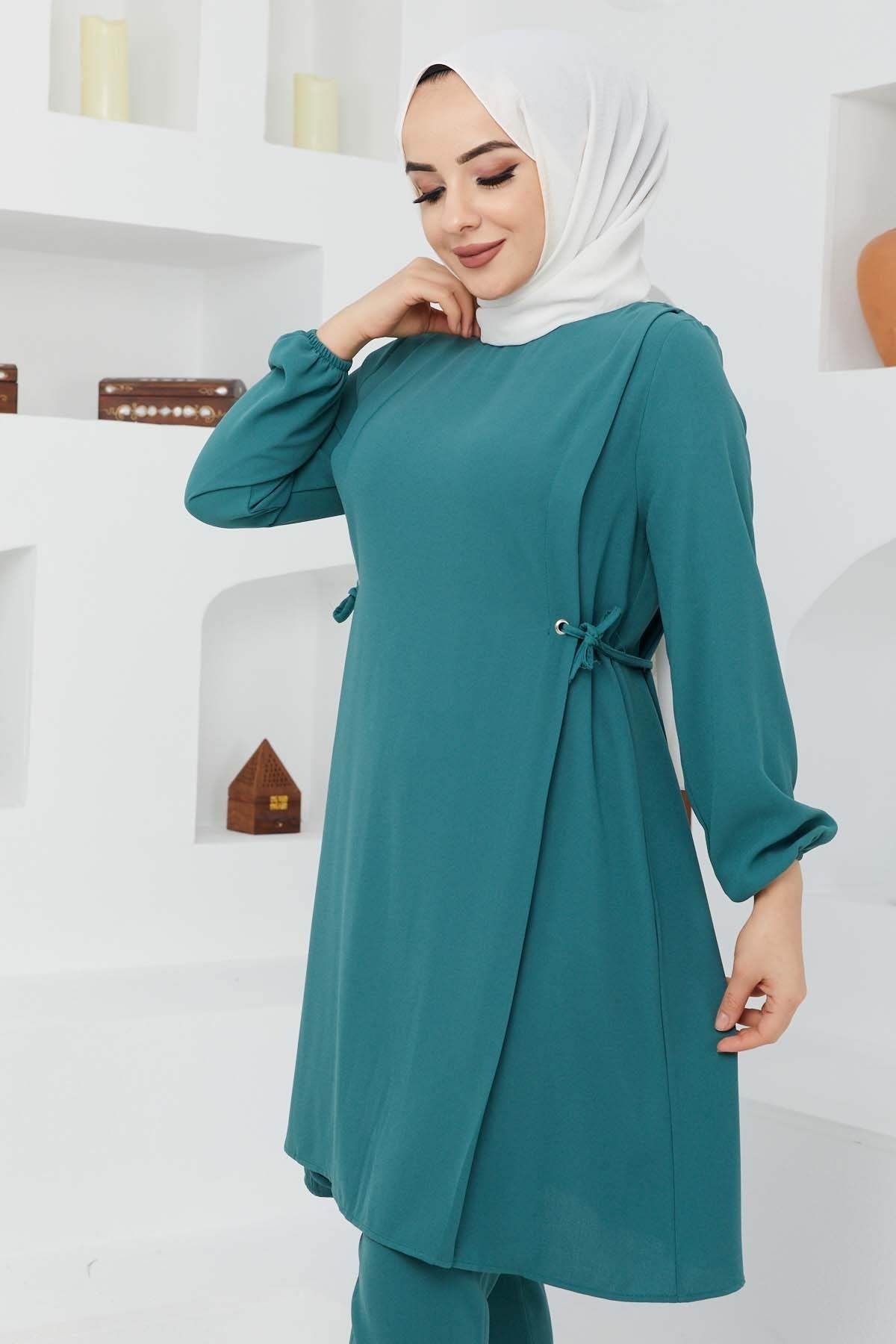 Bağlamalı Takım - Yeşil