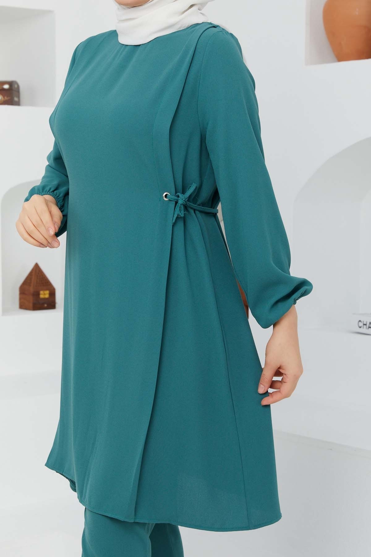 Bağlamalı Takım - Yeşil