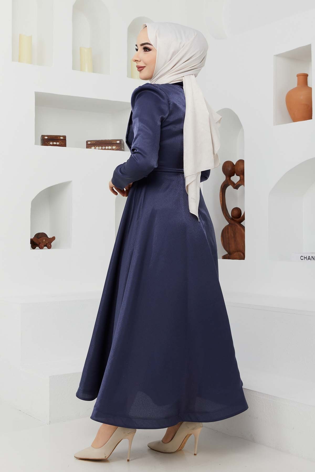 Taş Saten Abiye - Laci