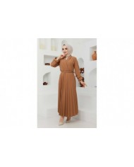 Tuğba Elbise - Camel