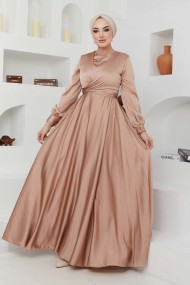 Ceren Saten Abiye - Bej