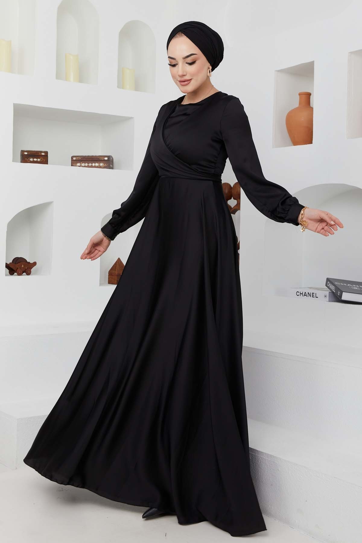 Ceren Saten Abiye - Siyah