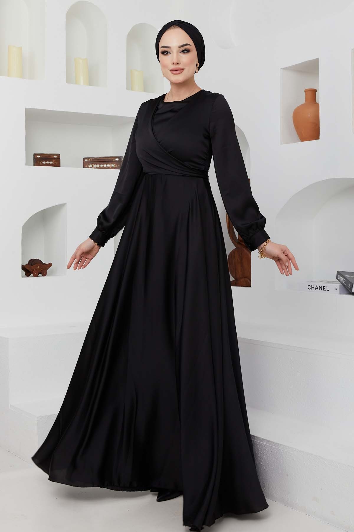 Ceren Saten Abiye - Siyah