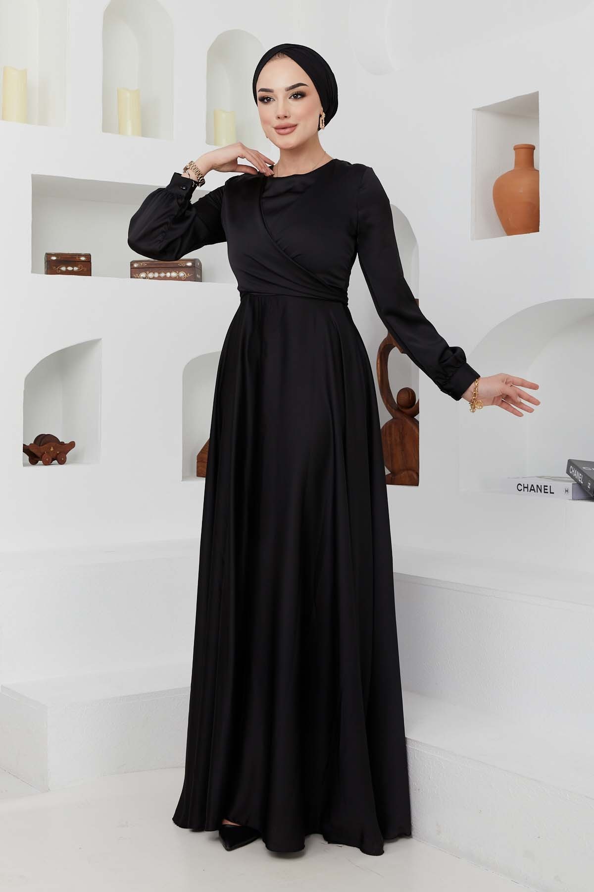 Ceren Saten Abiye - Siyah