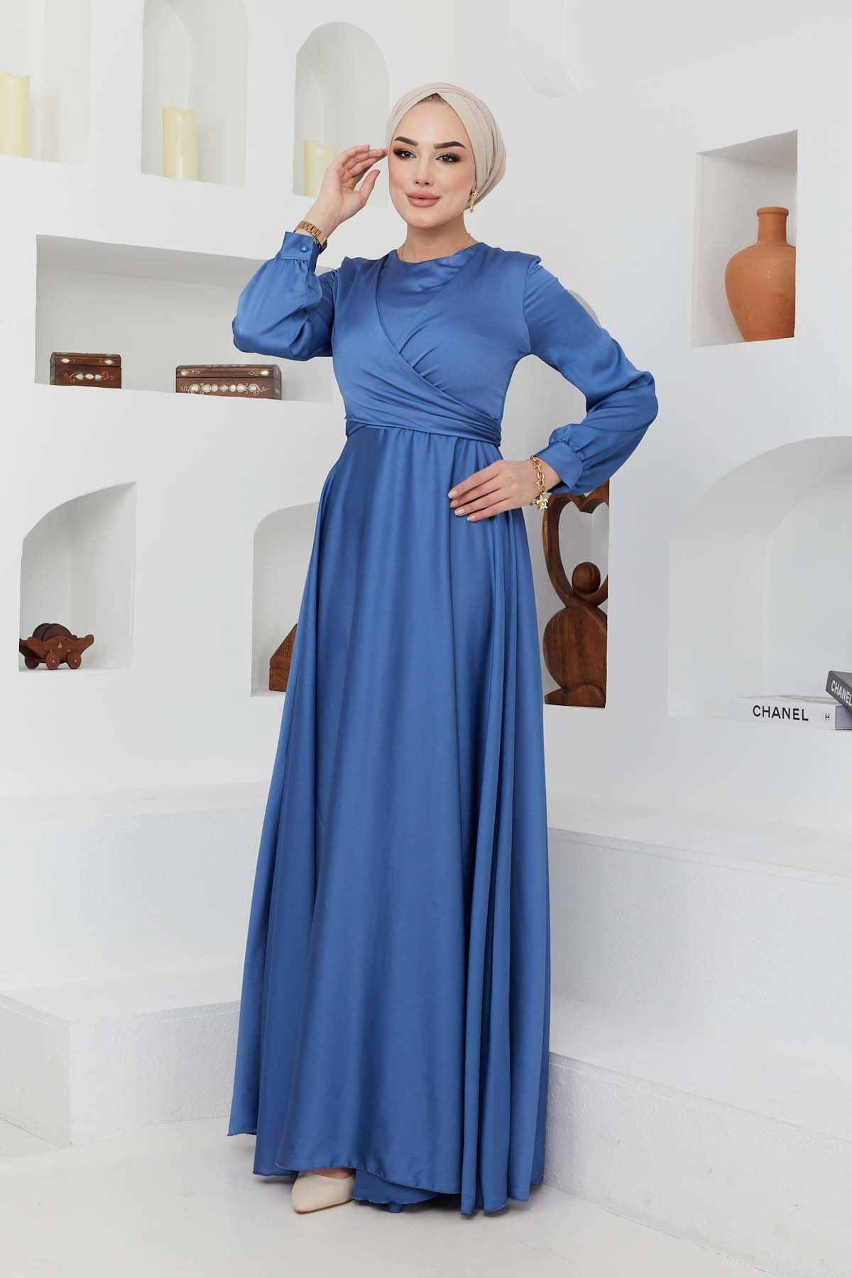 Ceren Saten Abiye - Mavi