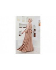 Ceren Saten Abiye - Bej