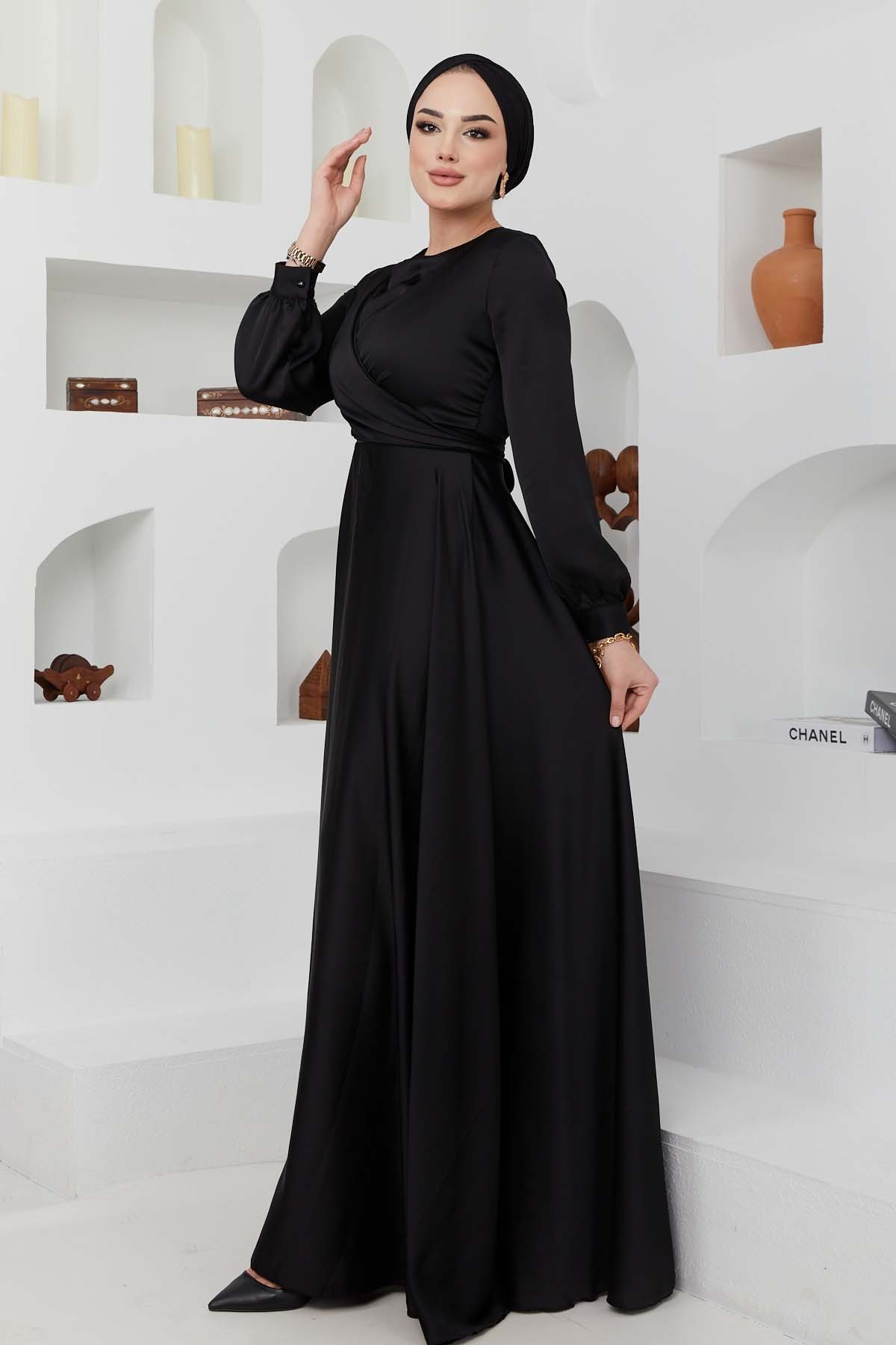 Ceren Saten Abiye - Siyah