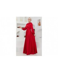 Ceren Saten Abiye - Kırmızı