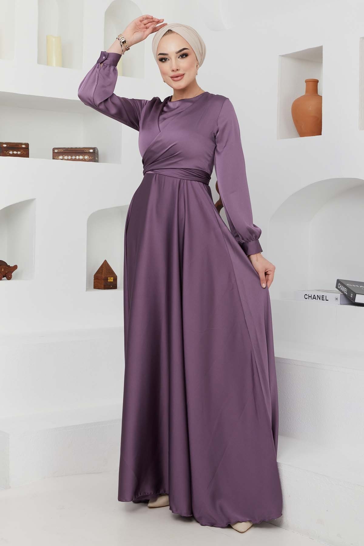 Ceren Saten Abiye - Lila