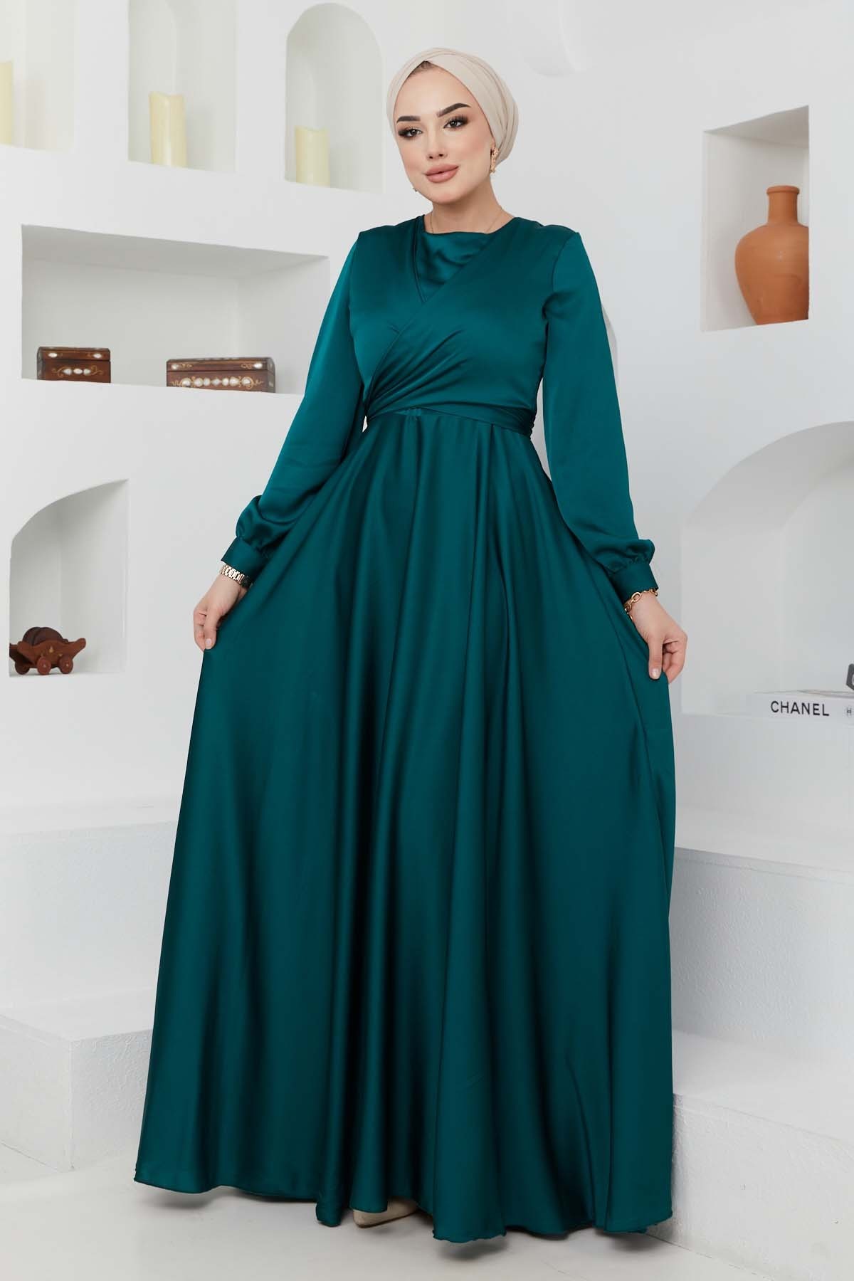 Ceren Saten Abiye - Yeşil