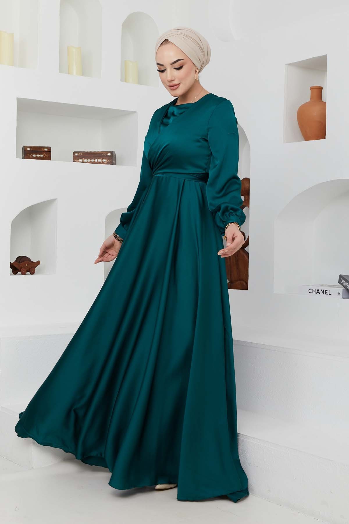 Ceren Saten Abiye - Yeşil