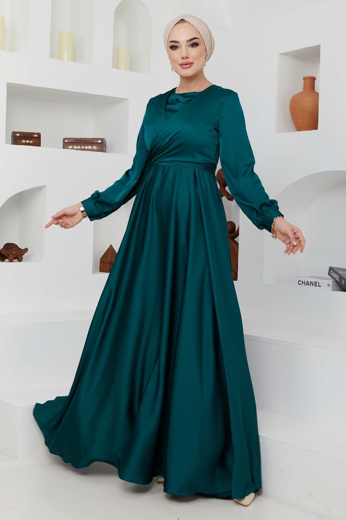 Ceren Saten Abiye - Yeşil