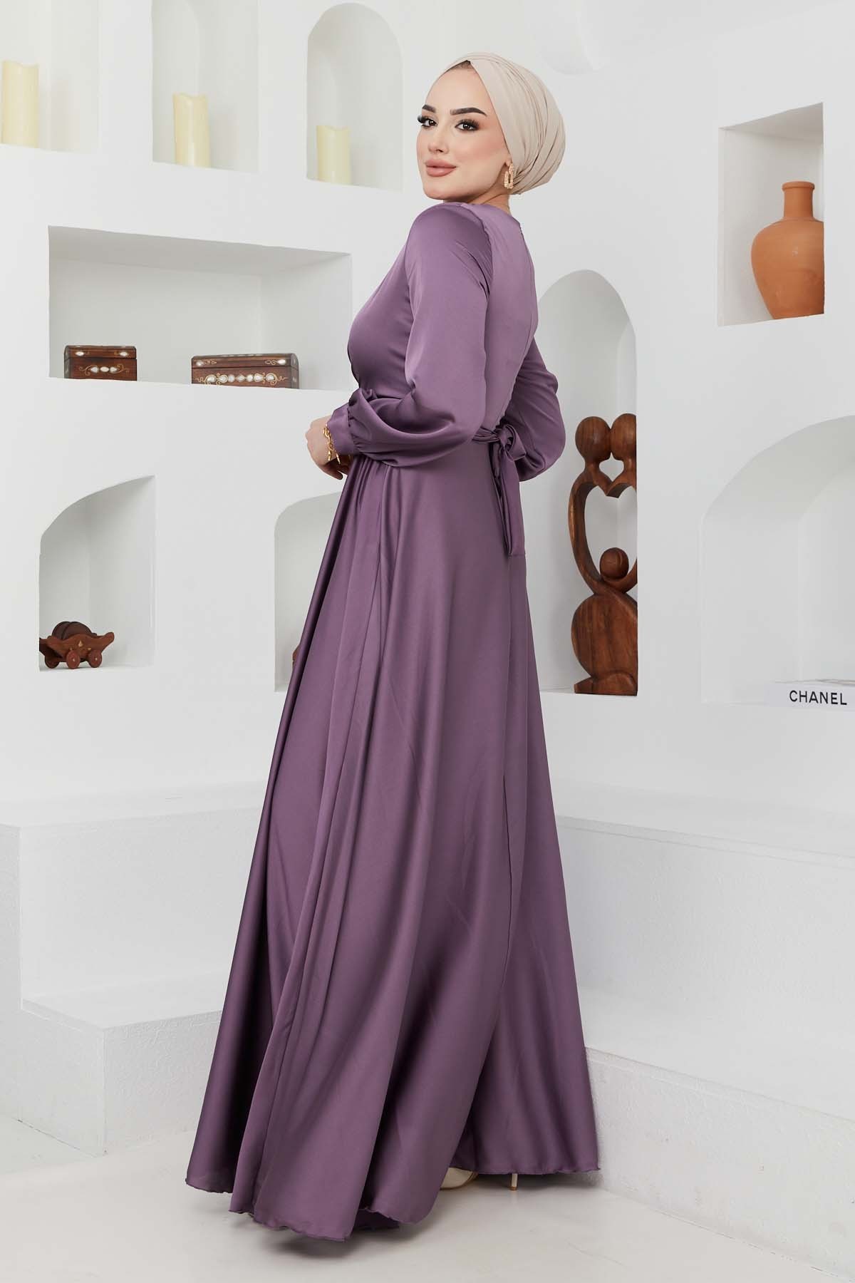 Ceren Saten Abiye - Lila