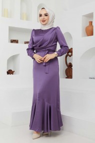 Ahu Saten Abiye - Lila