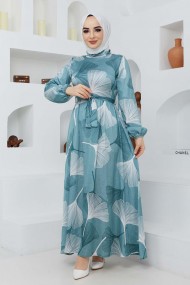 Gelincik Abiye - Yeşil Gelincik Abiye - Yeşil