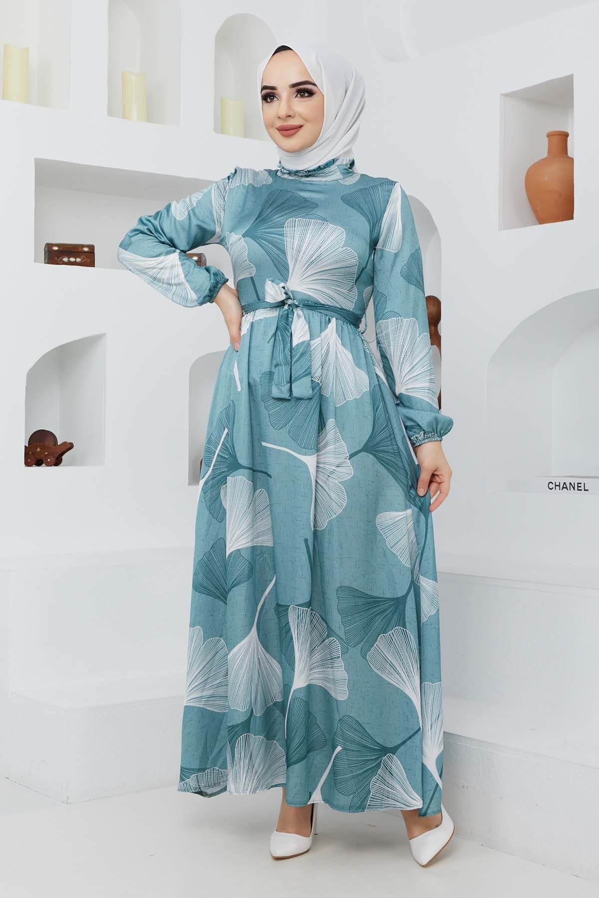 Gelincik Abiye - Yeşil Gelincik Abiye - Yeşil