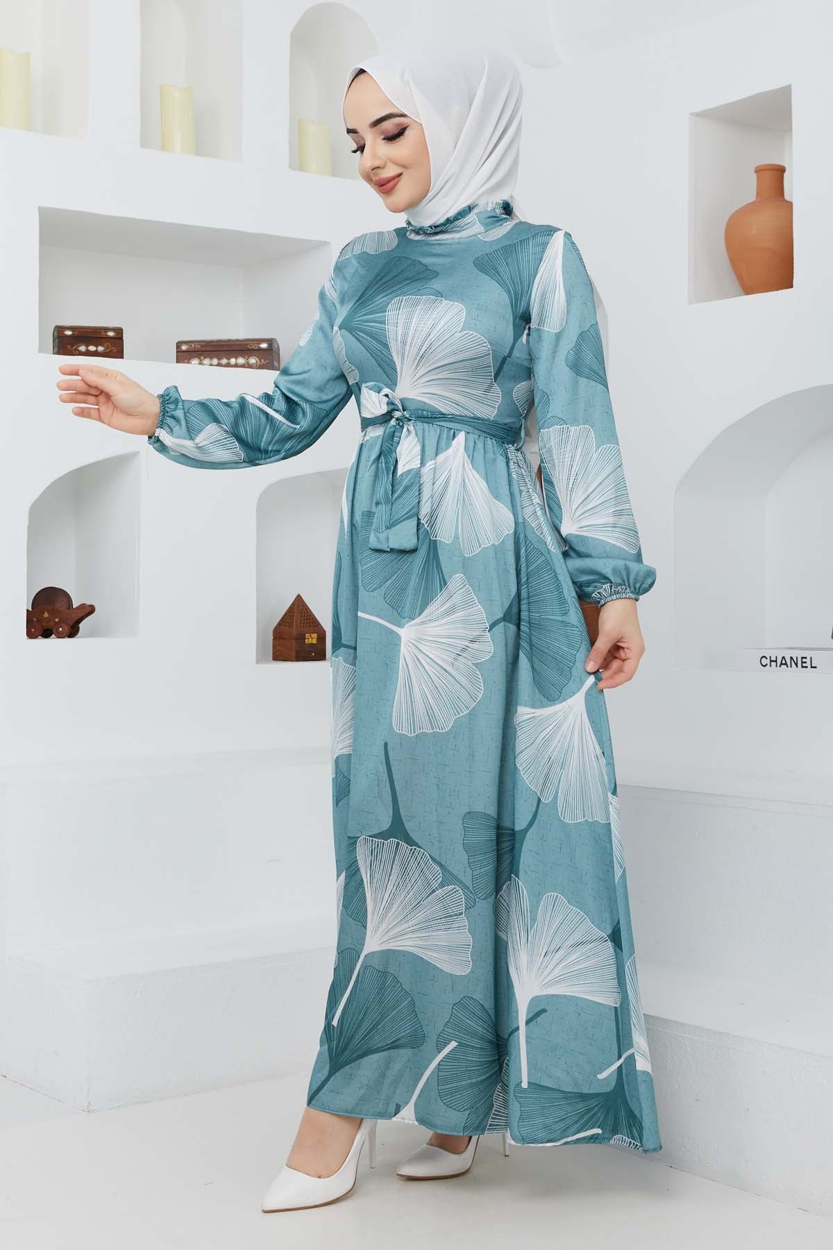 Gelincik Abiye - Yeşil Gelincik Abiye - Yeşil