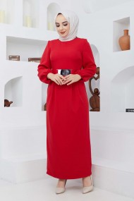 Kumru Elbise - Kırmızı