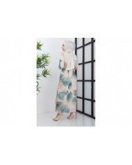 Elfida Şifon Elbise - Yeşil