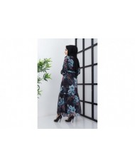 Balım Şifon Elbise - Siyah