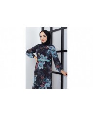 Balım Şifon Elbise - Siyah