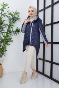 Garnili Çift Fermuarlı Jessica Mont - Laci