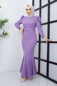 Balık Elbise - Lila
