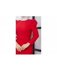 Balık Elbise - Kırmızı